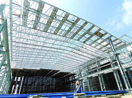 房山船厂网架工程