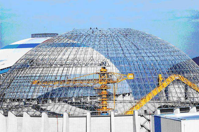 房山电厂网架工程