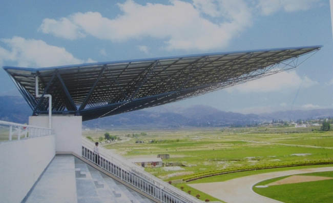 房山体育场看台网架工程